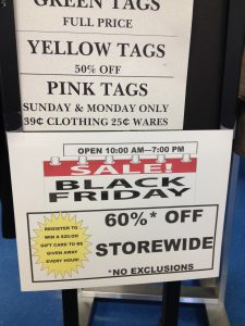 Goodwill Hunting: Black Friday At A Thrift Store