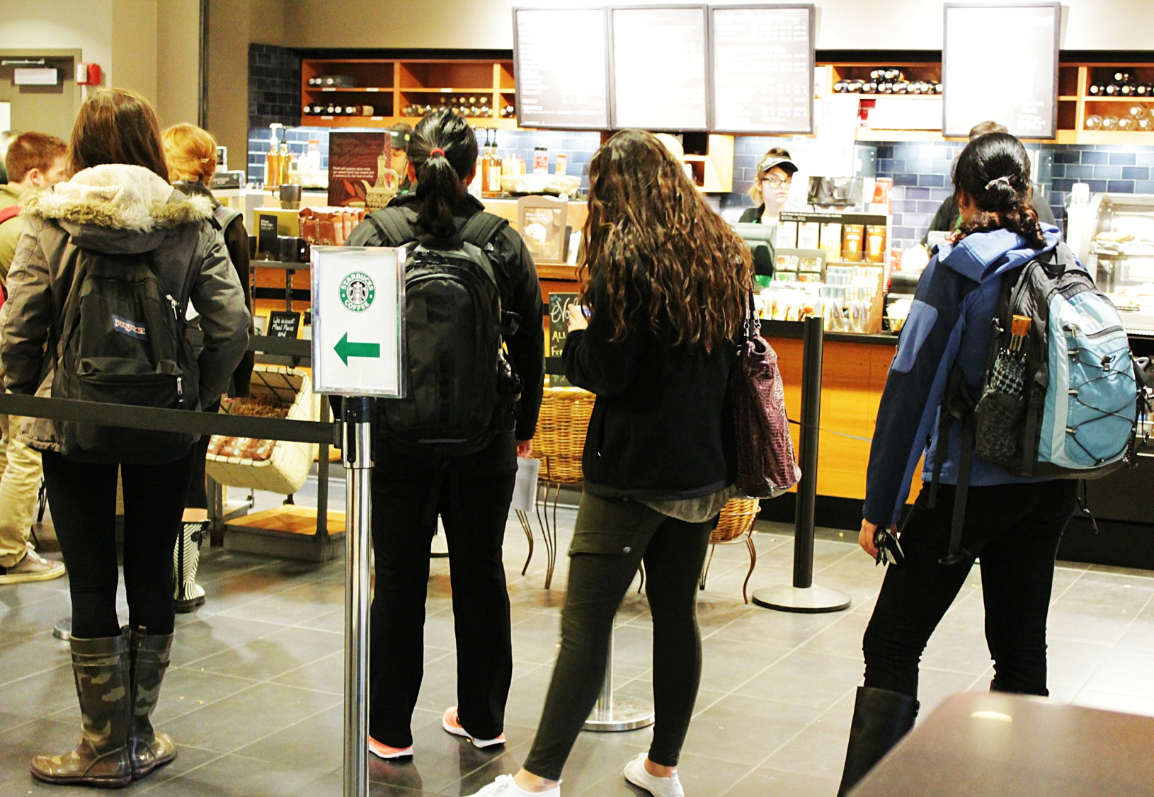 HUB Starbucks Line Etiquette