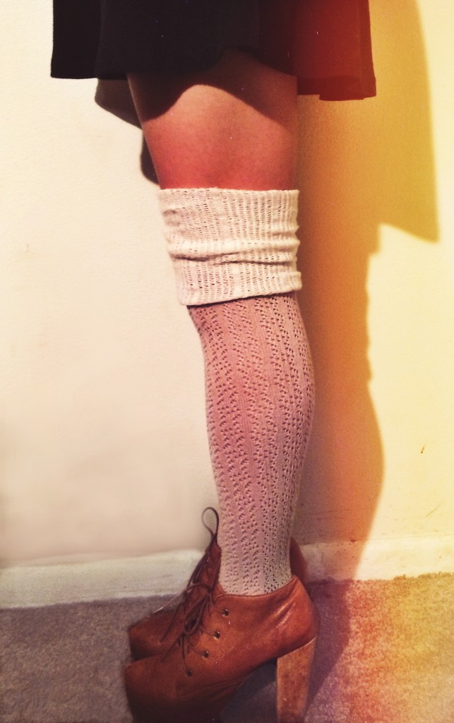 Cozy Chic: Wearing Socks with Heels