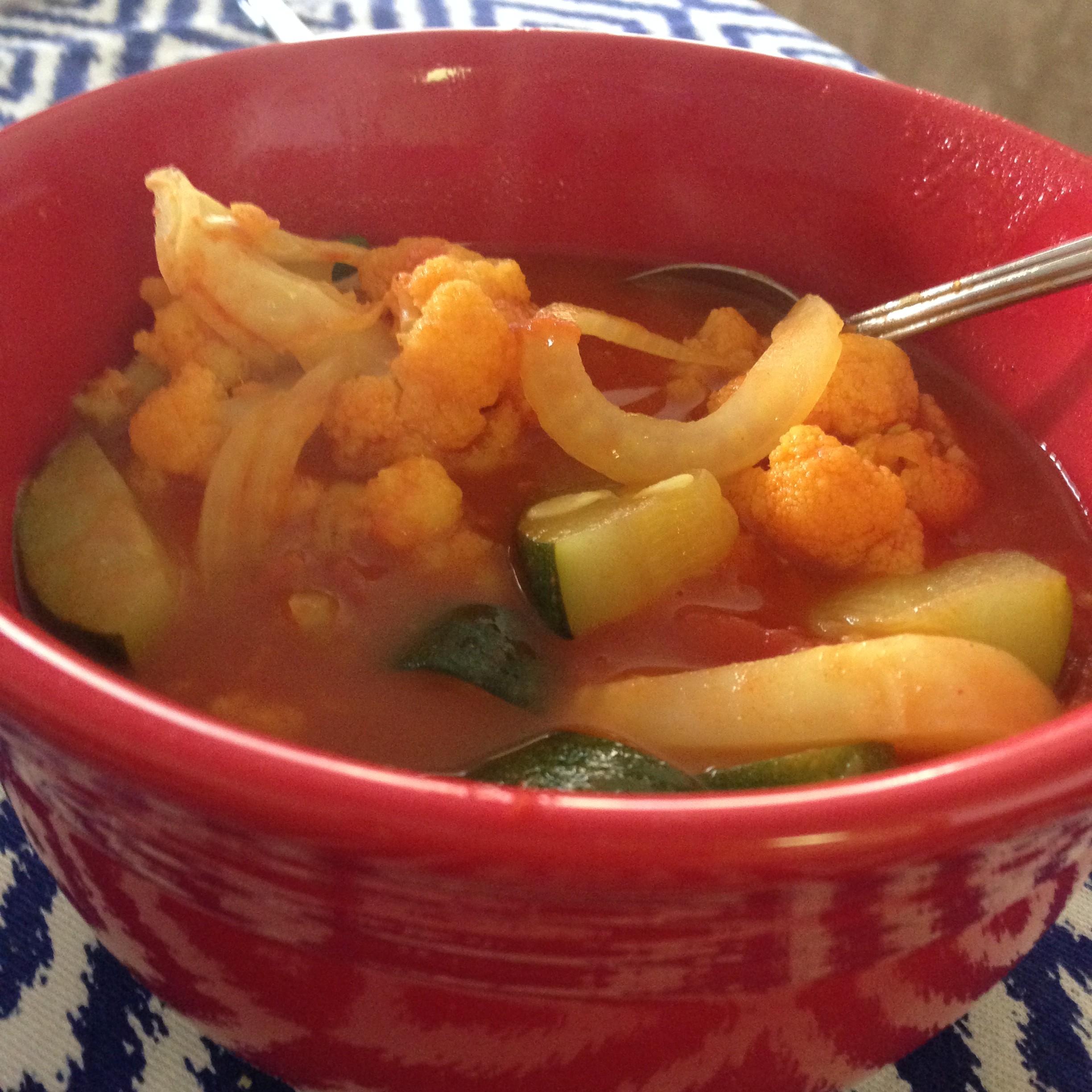 A Dash of Healthy: Spicy Veggie Soup