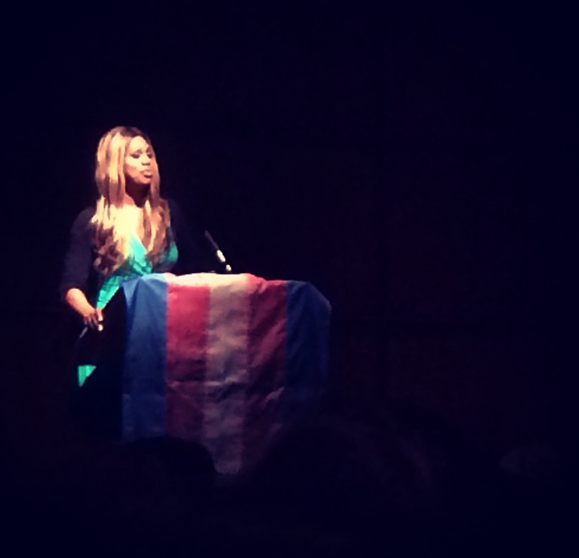 Laverne Cox Speaks to Penn State Students on Gender Issues