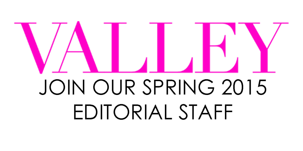 Join Our Spring 2015 Editorial Staff!